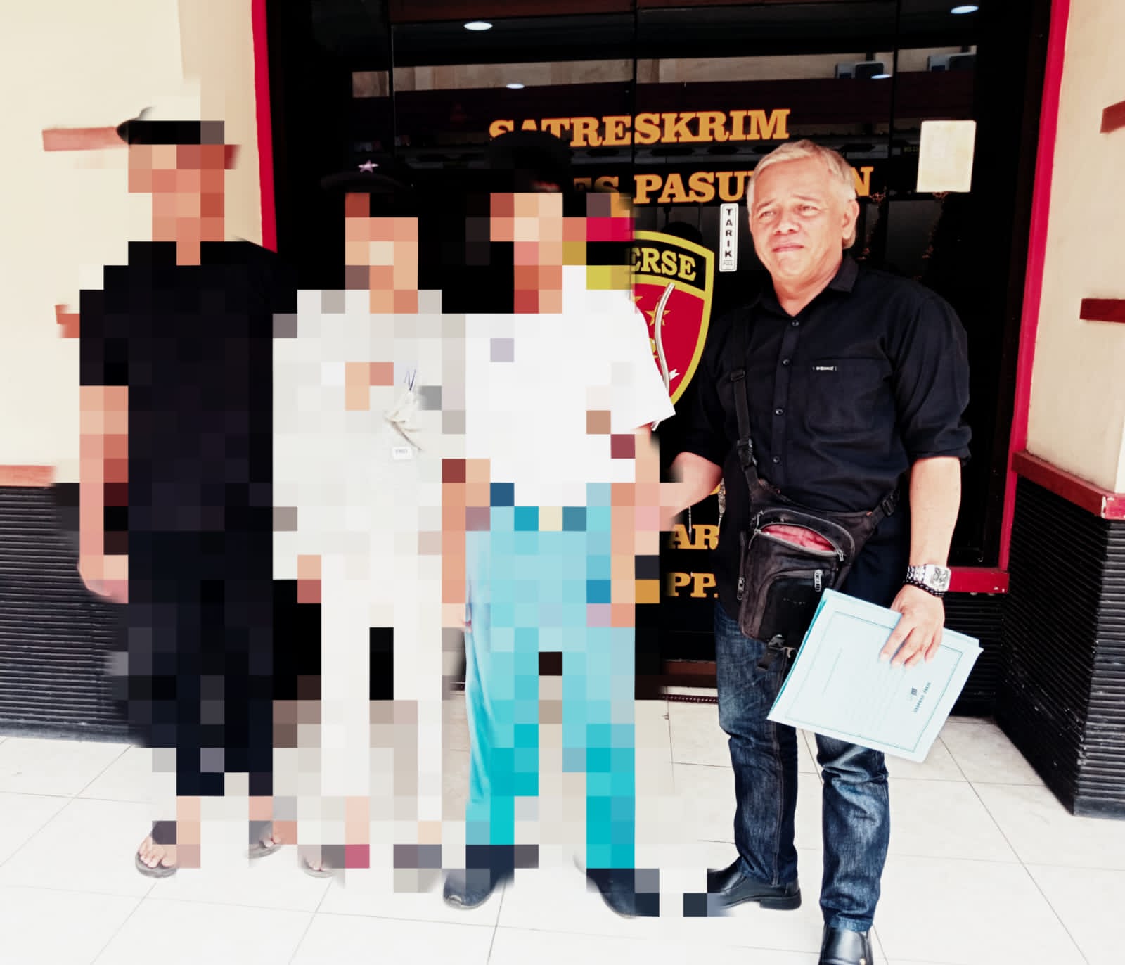 Terkait Kasus Pengeroyokan Anak di Sukorejo, Penyidik Unit 1 Pidana Umum, Periksa Dua Korban dan Satu Saksi